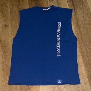 Blue Kentucky Sleeveless Men's Shirt